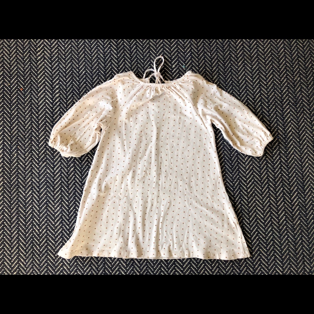 Alice + Ames Pumpkin Dot Tunic 4t